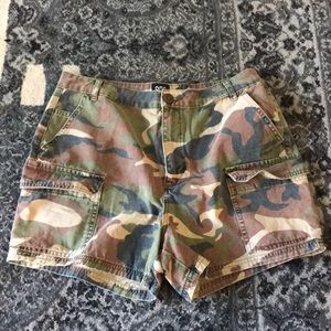 BDG Camo Cargo Shorts